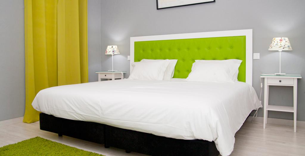 Slaapkamer 1-persoonskamer, 2-persoonskamer en suite